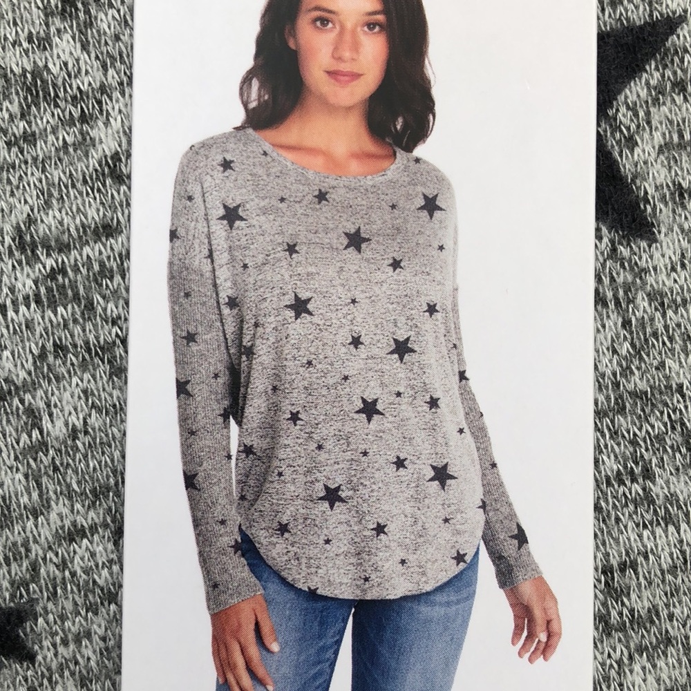 Buffalo David Bitton Women's Long Sleeve Cozy Top Size Small